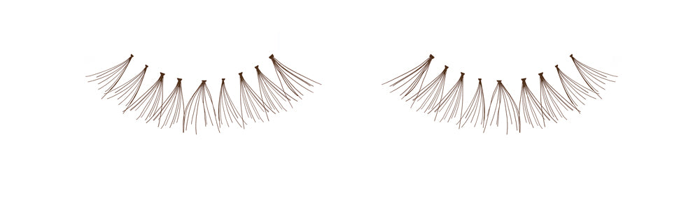 Ardell - Individuals Knotted Flare - Short Brown - SalonExpress