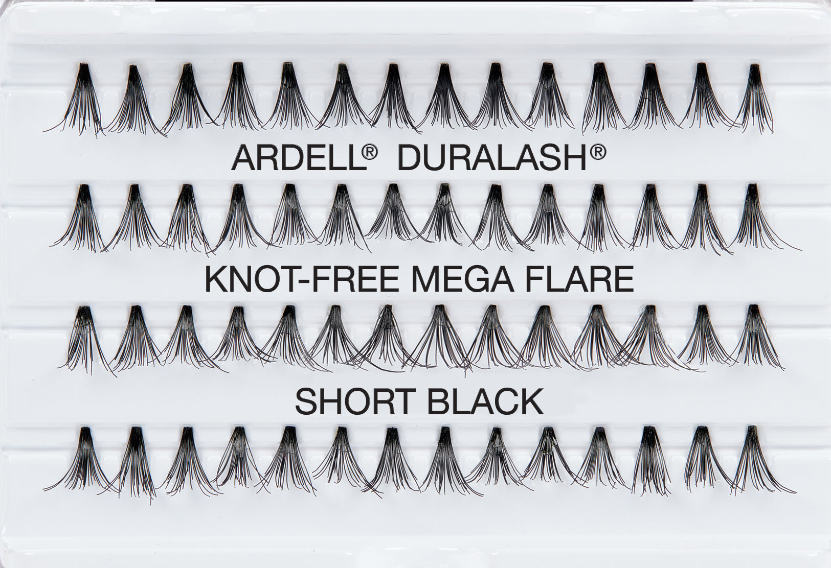 Ardell - Mega Flare - Short Black - SalonExpress
