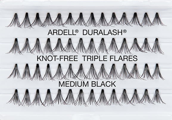Ardell - Double Up Knotted Flare Trios - Medium Black - SalonExpress