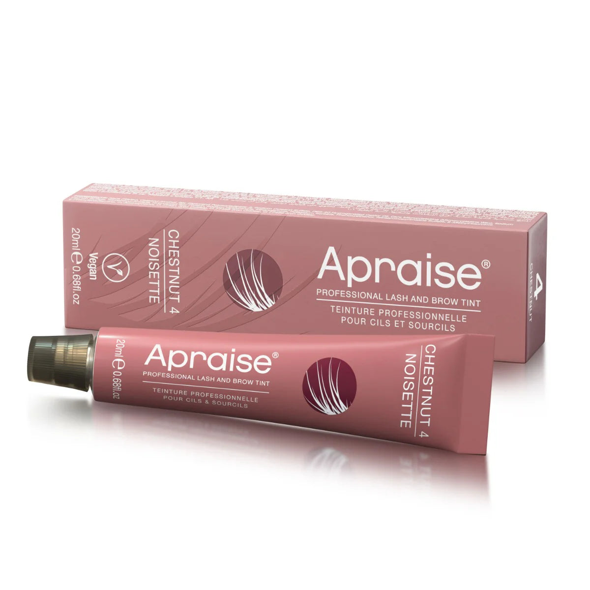 Apraise Vegan Lash & Brow Tint - Chestnut 4 / 20ml - SalonExpress