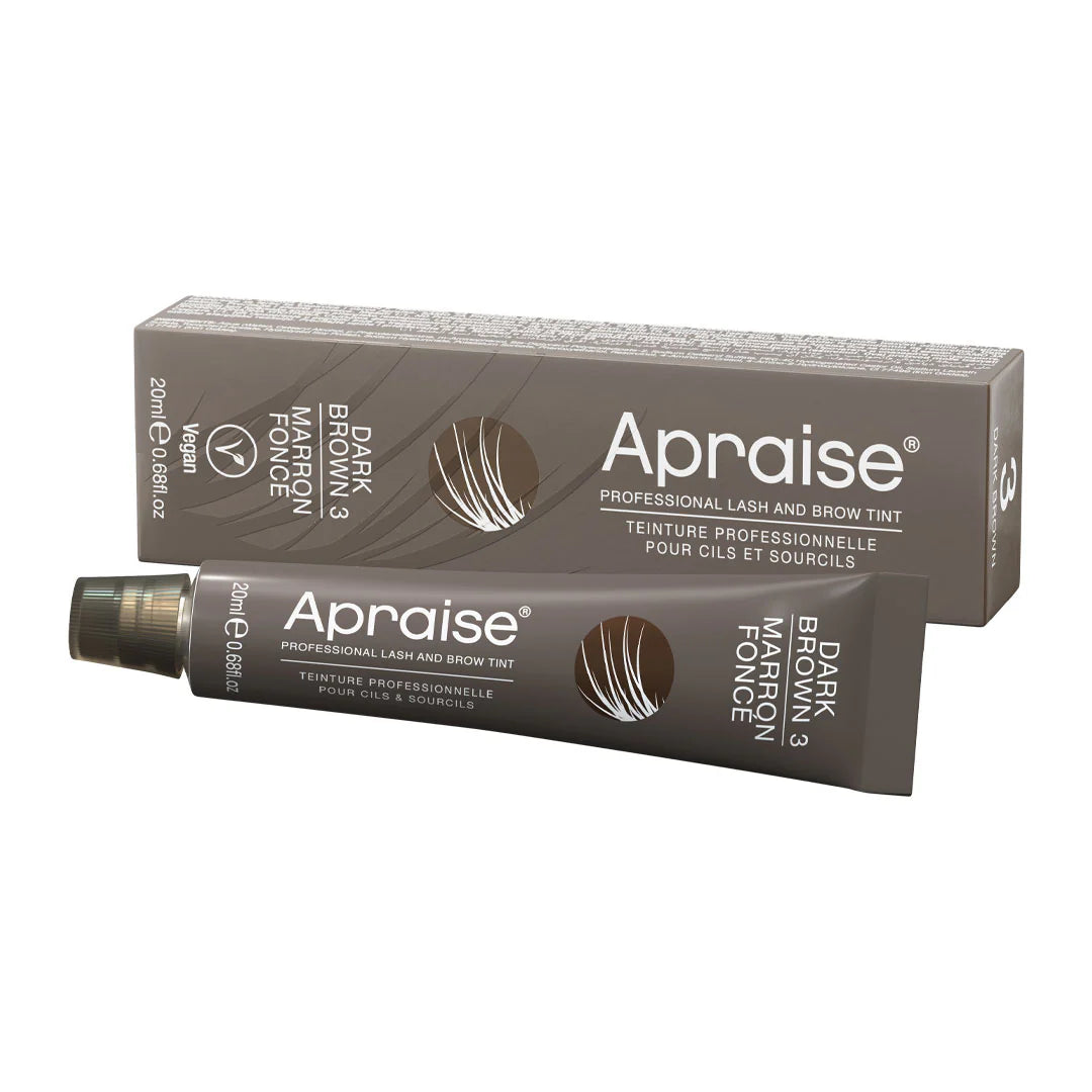 Apraise Vegan Lash & Brow Tint - Dark Brown 3.0 / 20ml - SalonExpress