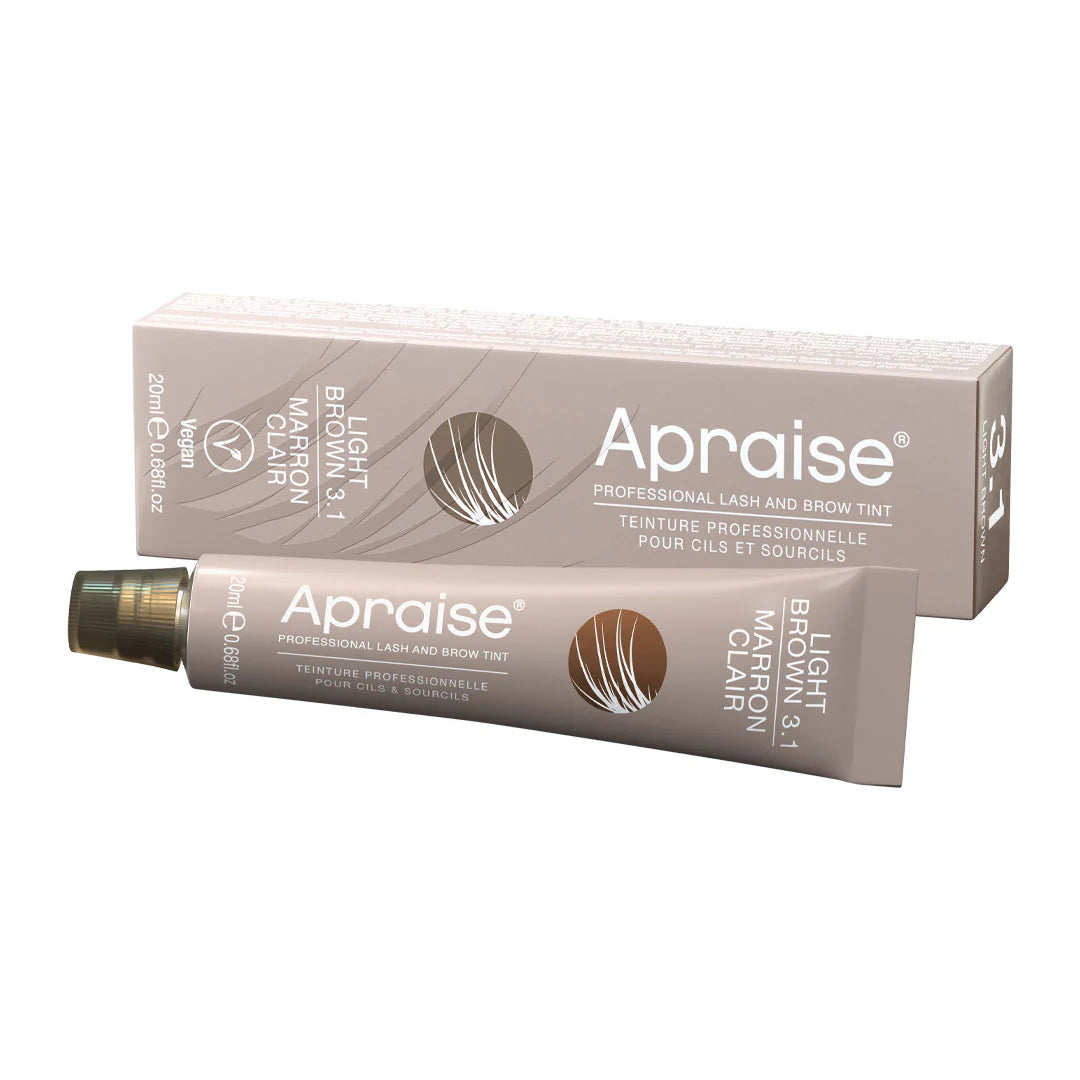 Apraise Vegan Lash & Brow Tint - Light Brown 3.1 / 20ml - SalonExpress