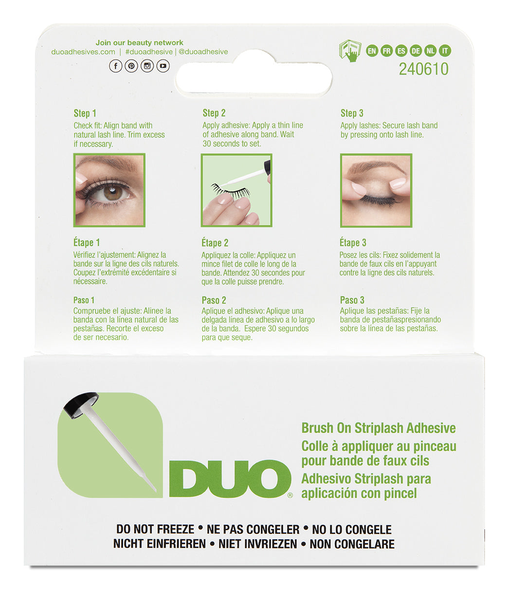 DUO Brush On Striplash Adhesive Clear 5.3ml - SalonExpress
