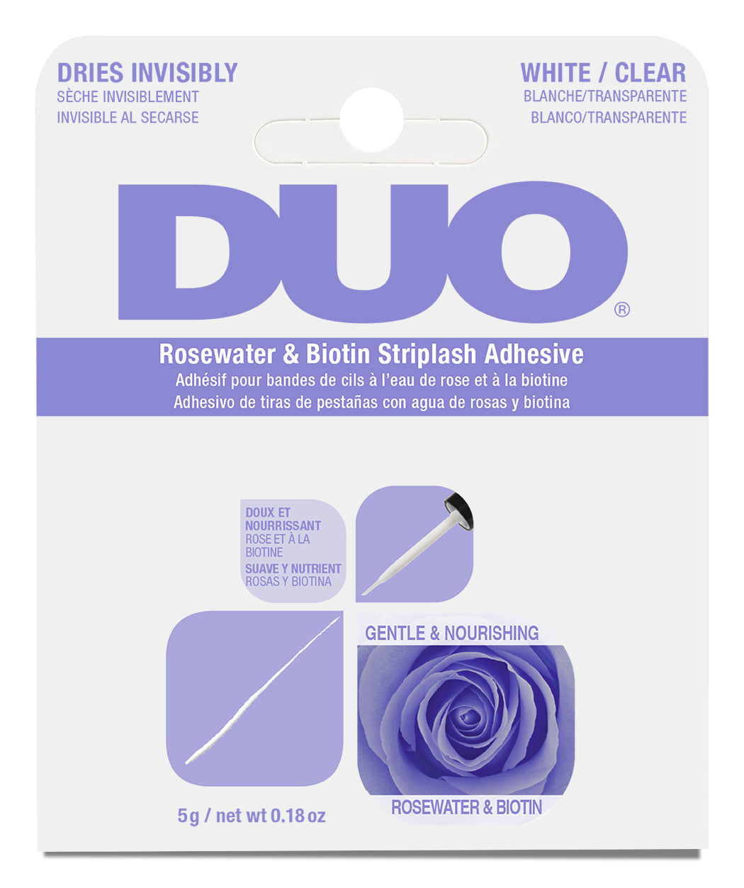 DUO Biotin & Rosewater Clear 5.3ml - SalonExpress