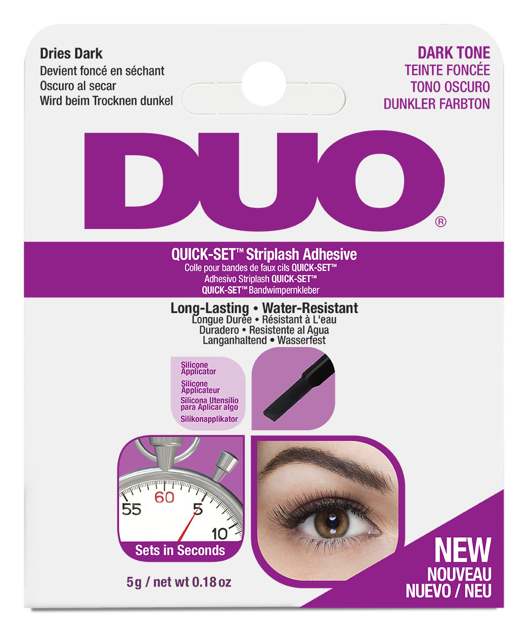 DUO Quick Set Lash Adhesive Dark 5.3ml - SalonExpress