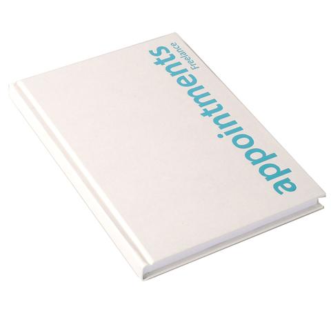 APPOIINTMENT BOOK FREELANCE WHITE SINGLE - Stationary - SalonExpress