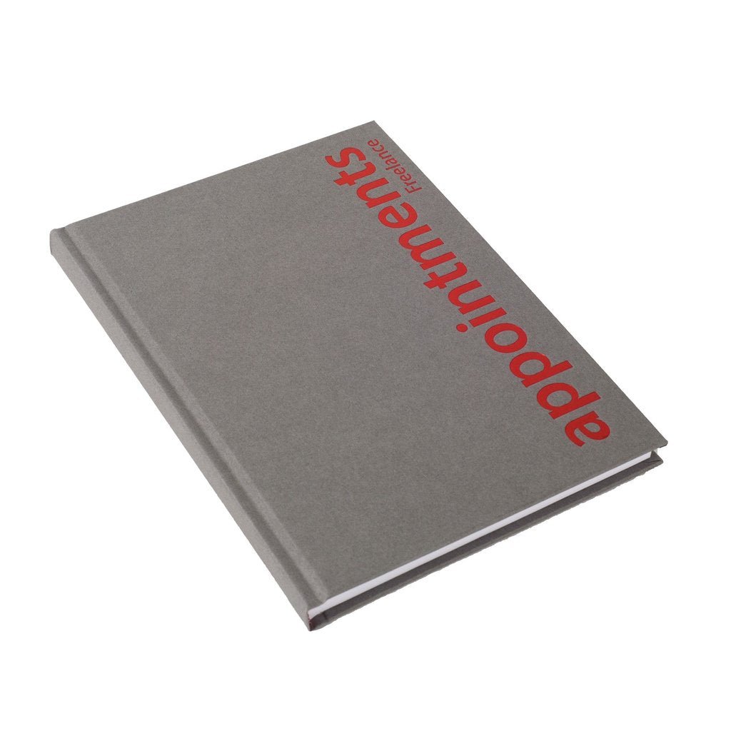 Appointment book freelance grey single - Stationary - SalonExpress