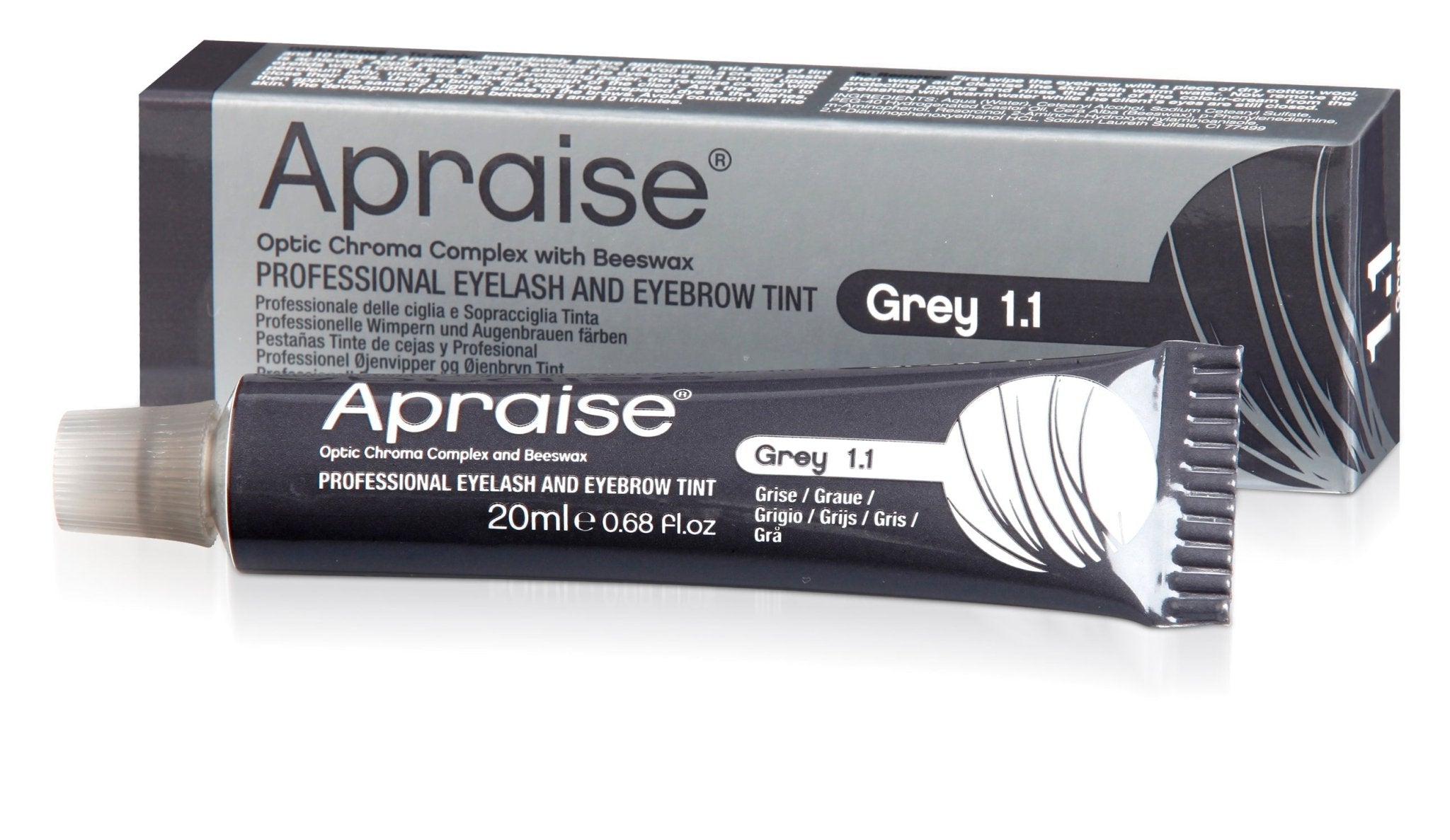 APRAISE Eyelash Tint Grey 20ml - Tinting - SalonExpress