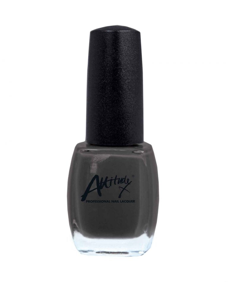 Attitude Nail Polish - Charcoal Touch - Nail Polish - Short Wear - SalonExpress