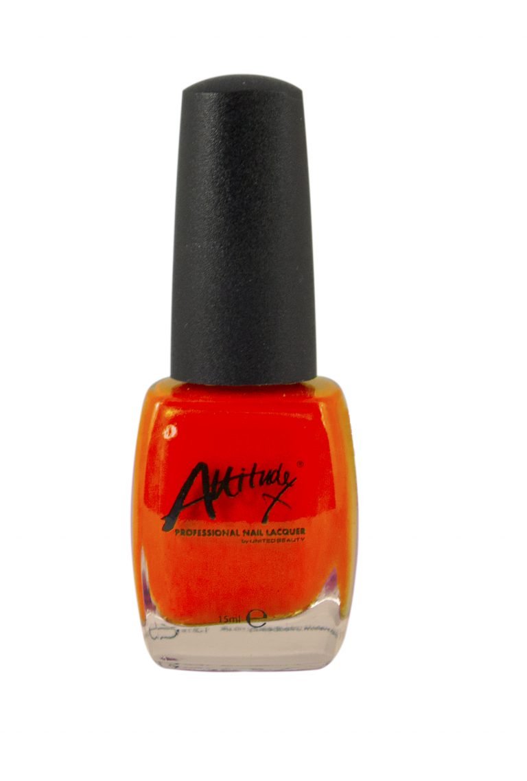 Attitude Nail Polish - FX Fluorescent Orange - Nail Polish - Short Wear - SalonExpress