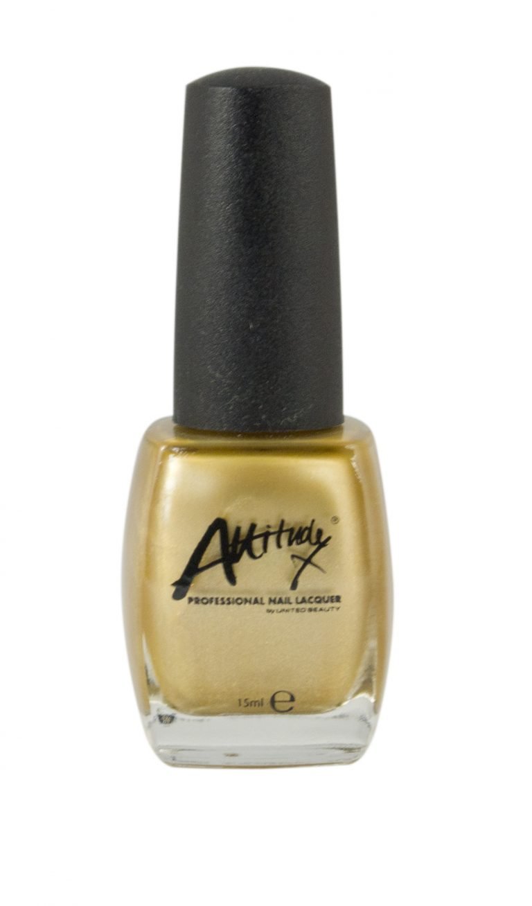Attitude Nail Polish - Opulent Gold - Nail Polish - Short Wear - SalonExpress