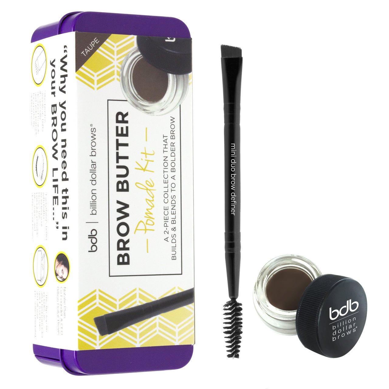 BDB Brow Butter Pomade Kit - Taupe - Brow Extensions - SalonExpress