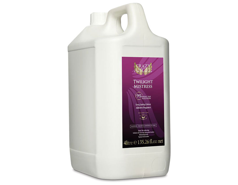 Crazy Angel Twilight Mistress Salon Spray (9% DHA) 4ltrs