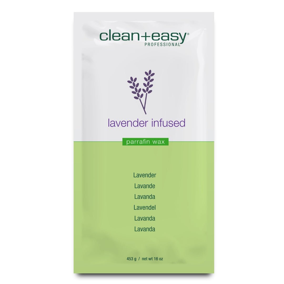 Clean+Easy Lavender Infused Paraffin Wax 453g - Paraffin Waxes - SalonExpress