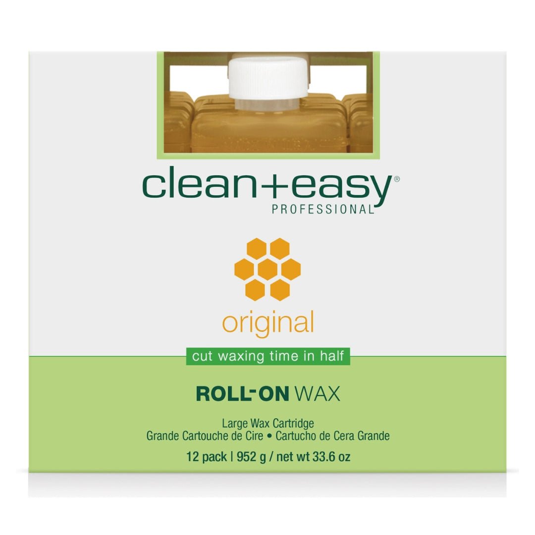 Clean+Easy Original Roll - On Wax Refill Large 12 Pack - Roller Waxing - SalonExpress