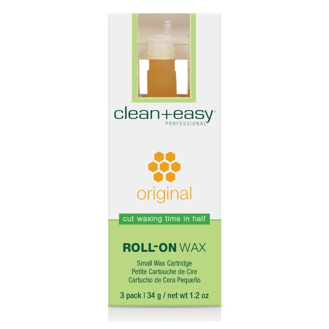 Clean+Easy Original Roll - On Wax Refill Small 3 Pack - Roller Waxing - SalonExpress