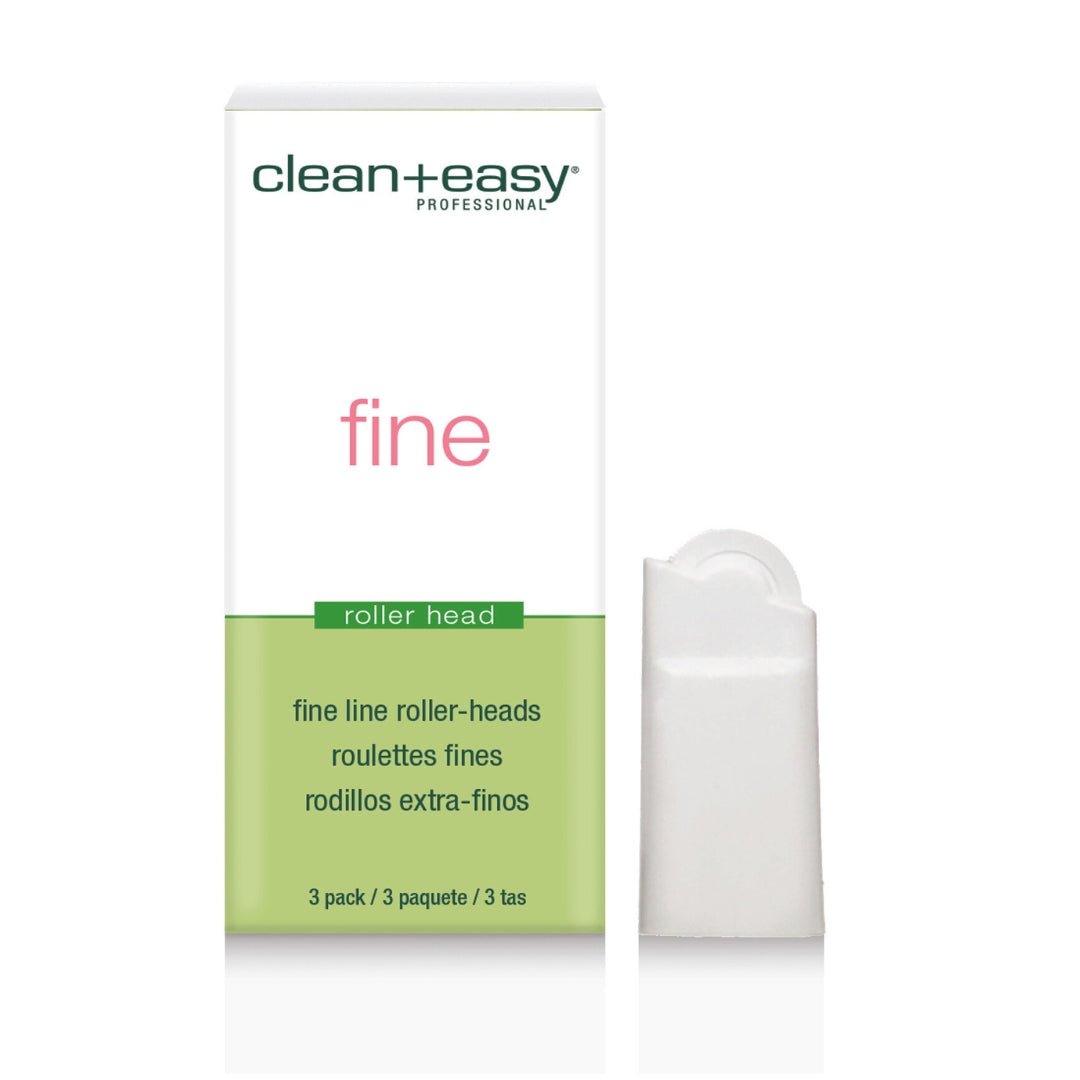 Clean+Easy Roller Heads Fine 3 Pack - Roller Waxing - SalonExpress