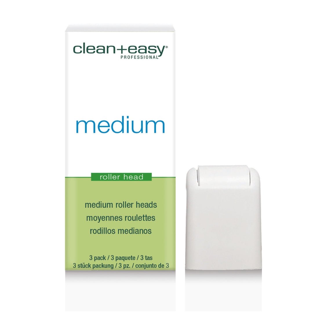Clean+Easy Roller Heads Medium 3 Pack - Roller Waxing - SalonExpress