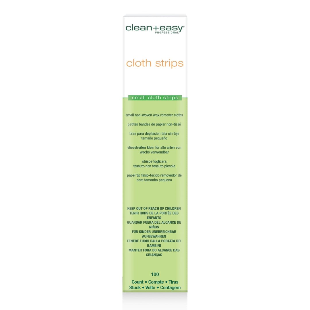 Clean+Easy Non Woven Cloth Strips - Small - Strips & Spatulas - SalonExpress