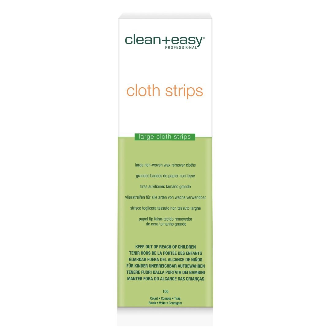 Clean+Easy Non Woven Cloth Wax Strips - Large - Strips & Spatulas - SalonExpress