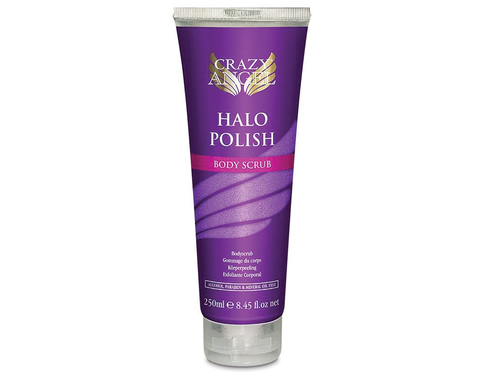 Crazy Angel Halo Polish Body Scrub 250ml - Spray Tan Liquids - SalonExpress