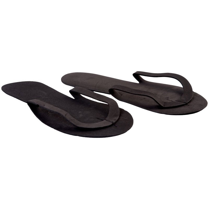 Disposable Flip Flops (Black) x12 - Client Disposables - SalonExpress