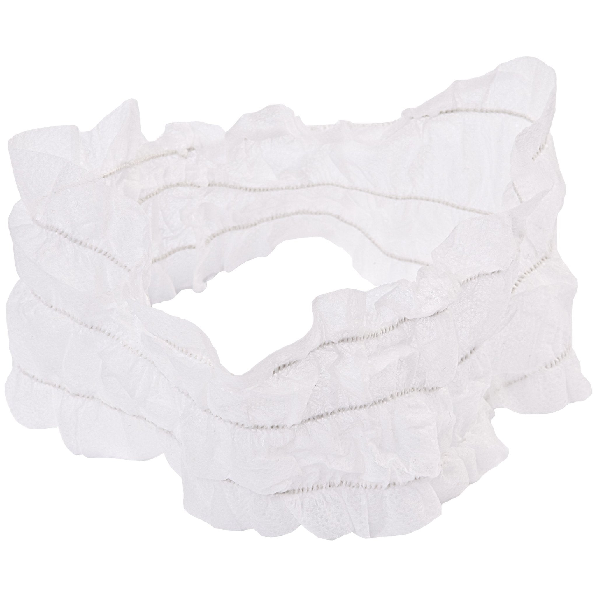 Disposable Headbands (White) x100 - Client Disposables - SalonExpress