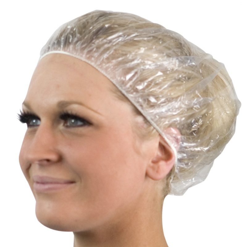 Disposable Shower Caps x100 - Client Disposables - SalonExpress