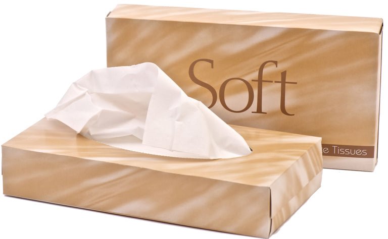 Mansize Tissues (White) Single Box - Cotton Wool, Tissues & Gauze - SalonExpress