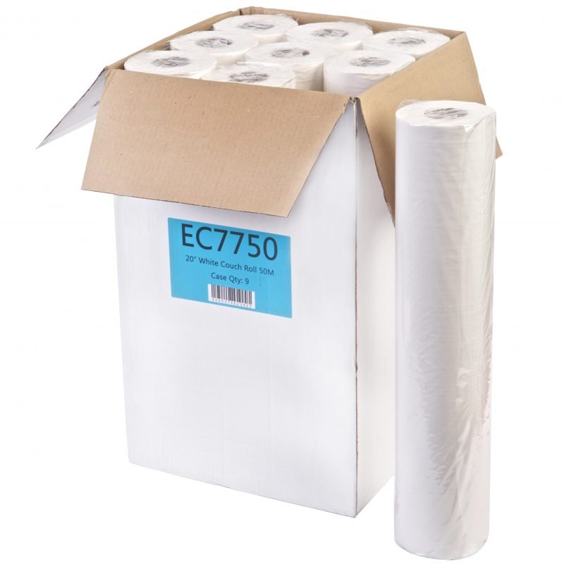 Couch Rolls (White) 20" x9 - Couch Rolls - SalonExpress