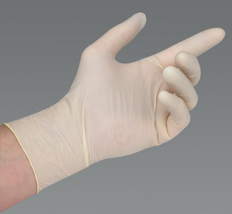 Disposable Latex Gloves (Medium) 100 Pack - Disposable Gloves - SalonExpress