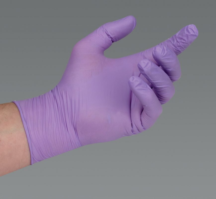 Disposable Nitrile Powder Free Pink Gloves (Small) 100 Pack - Disposable Gloves - SalonExpress