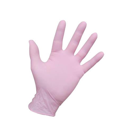 Pink Vinyl Gloves Extra Small (100) - Disposable Gloves - SalonExpress