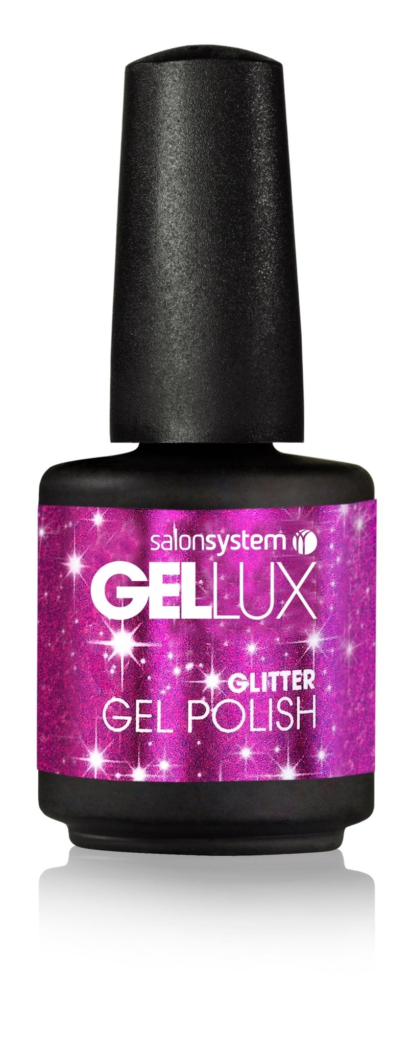 Gellux Gel Polish - Magenta Sparkles - Nail Polish - Gel Polish - SalonExpress