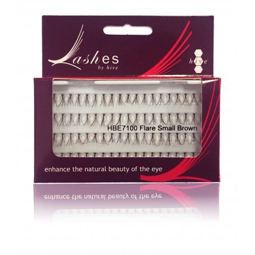 Hive Individual Small Flare Lashes (Brown) 76 - Individual Lashes - SalonExpress