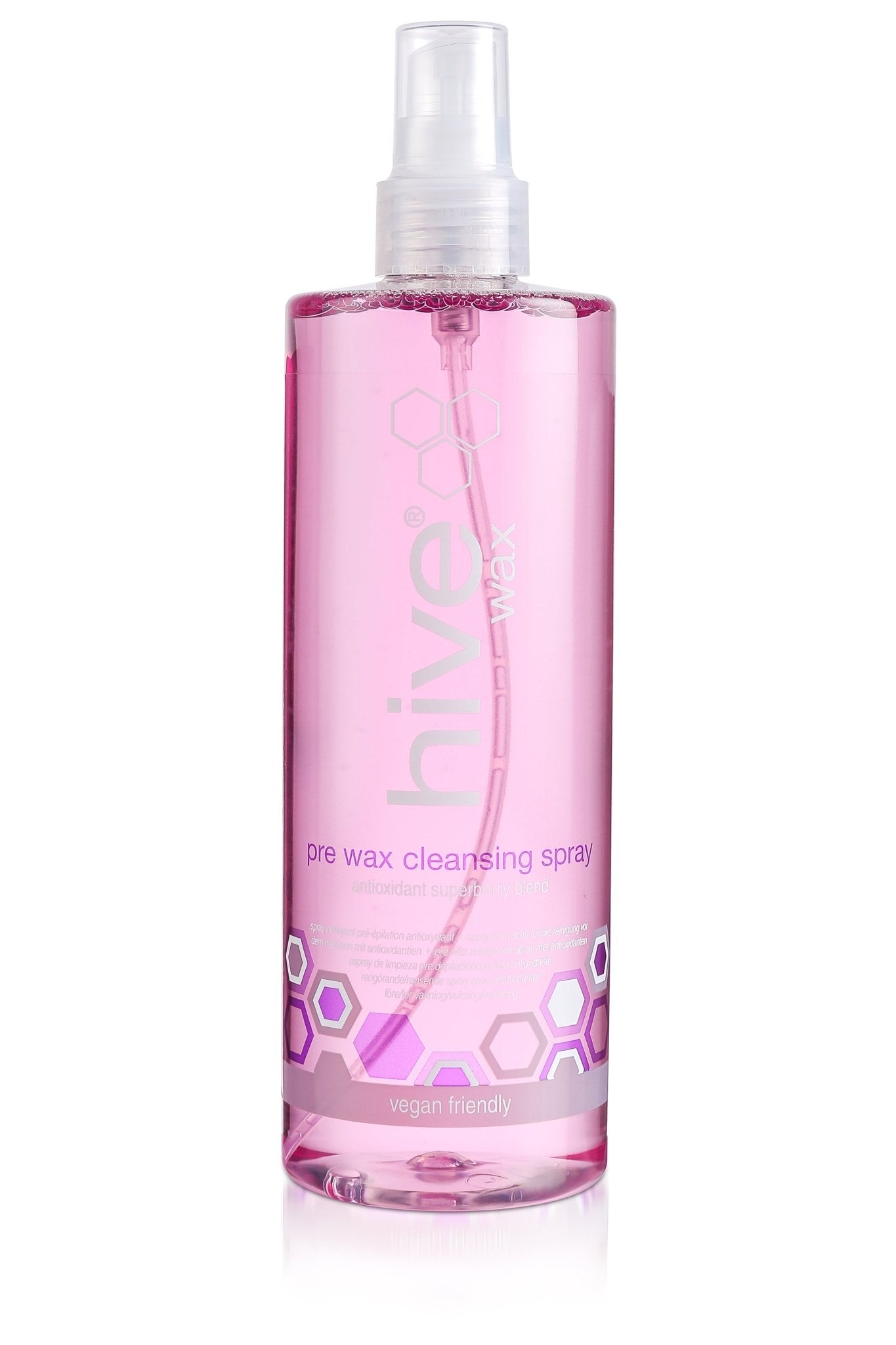 Hive Superberry Blend Pre Wax Cleansing Spray 400ml - Pre & Post Treatment - SalonExpress