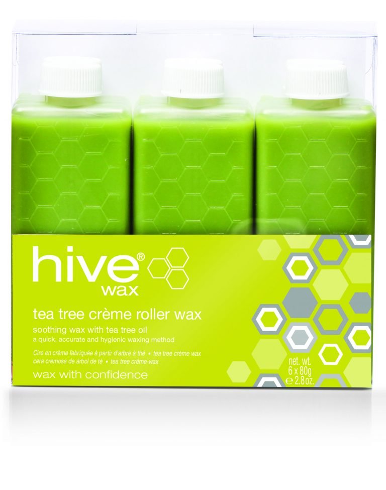 Hive Roller Wax Refills Tea Tree Creme Wax 6 pack x 80g - Roller Waxing - SalonExpress