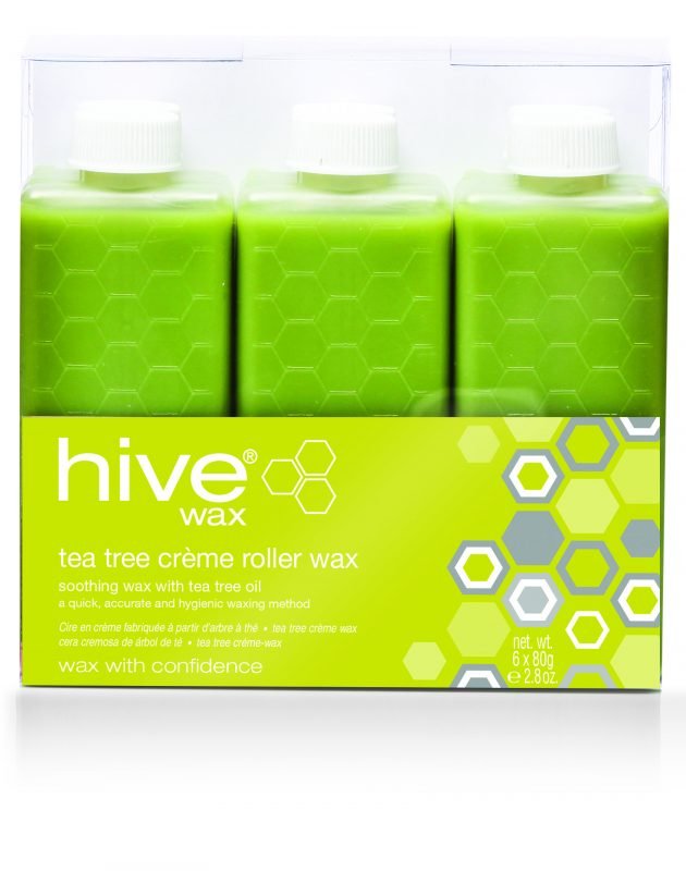 Hive Tea Tree Creme Wax 36 Cartridges - Roller Waxing - SalonExpress