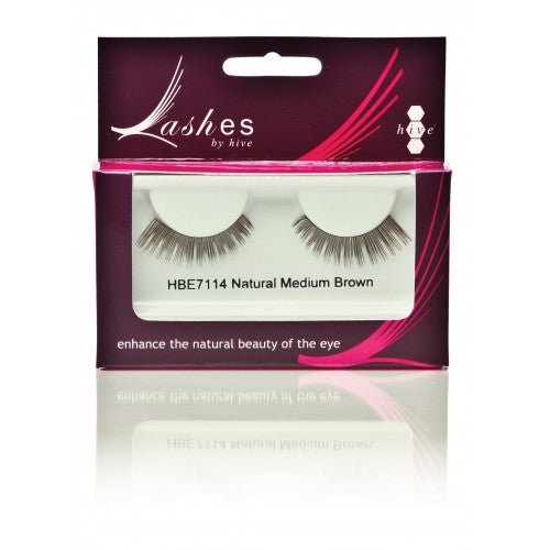 Hive Strip Lashes 'Natural - Look' Brown - Strip Lashes - SalonExpress