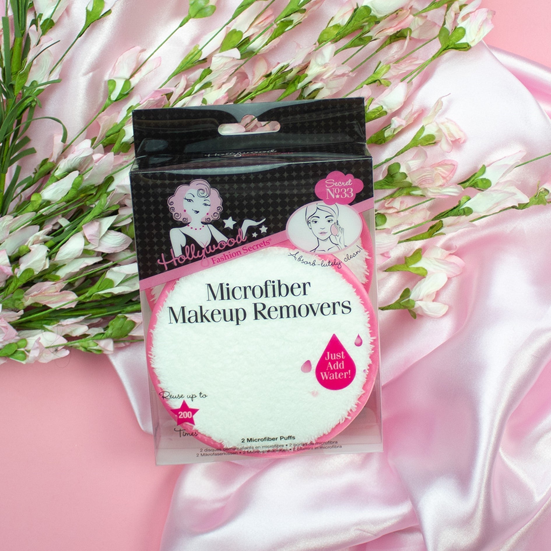 Microfiber Make Up Remover (2 Pack) - Fashion Enhancers - SalonExpress