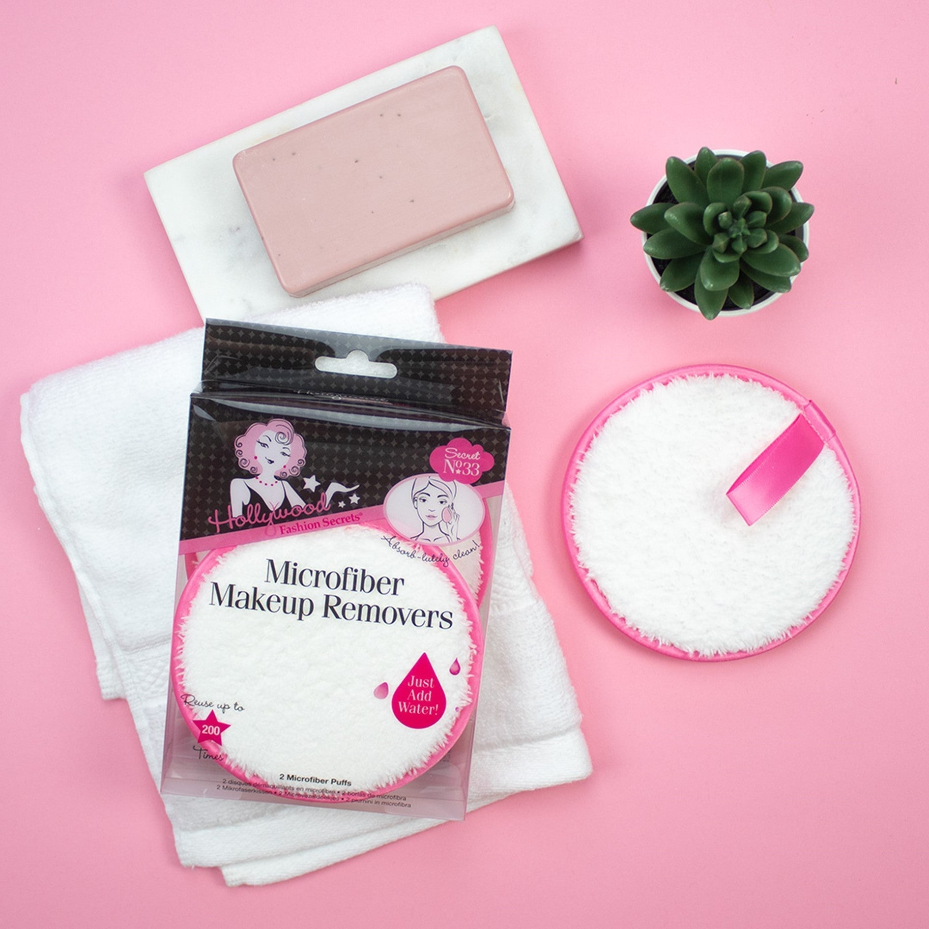 Microfiber Make Up Remover (2 Pack) - Fashion Enhancers - SalonExpress