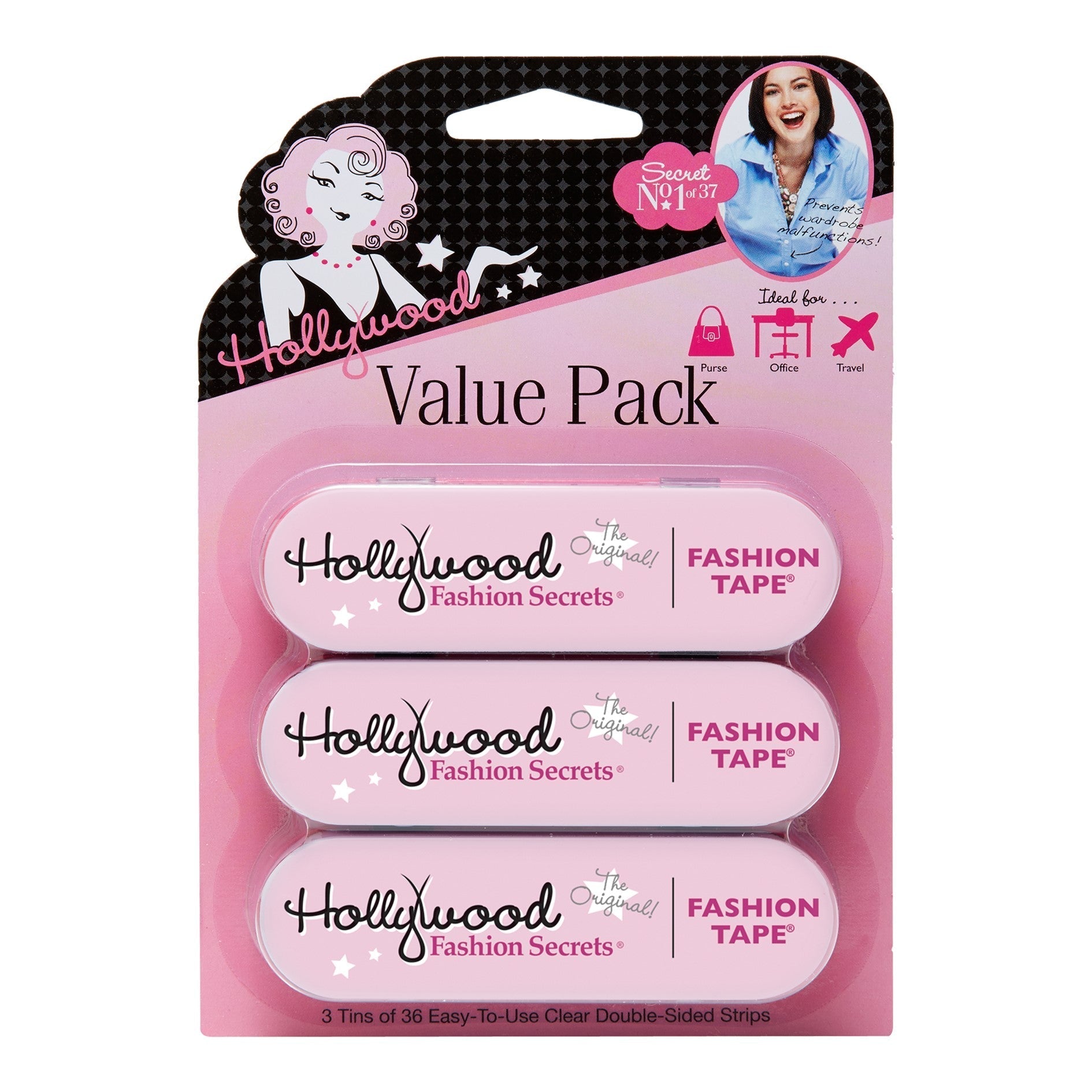 “The Original” Hollywood Fashion Tape® Value Pack - Fashion Enhancers - SalonExpress