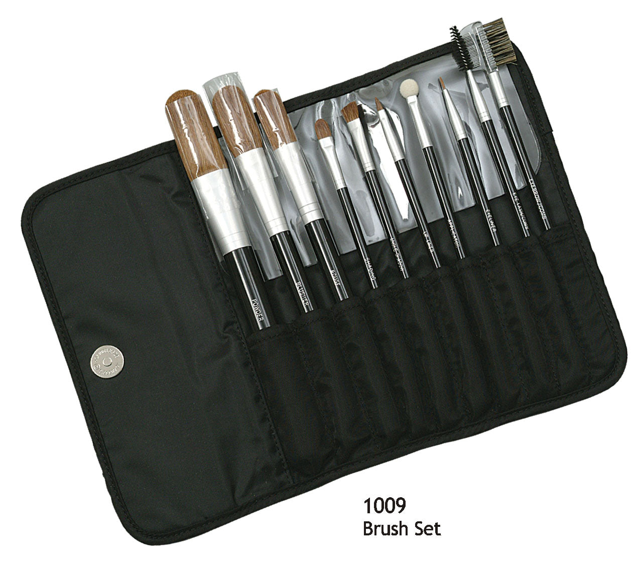 Brush Set (Black) 10 pc