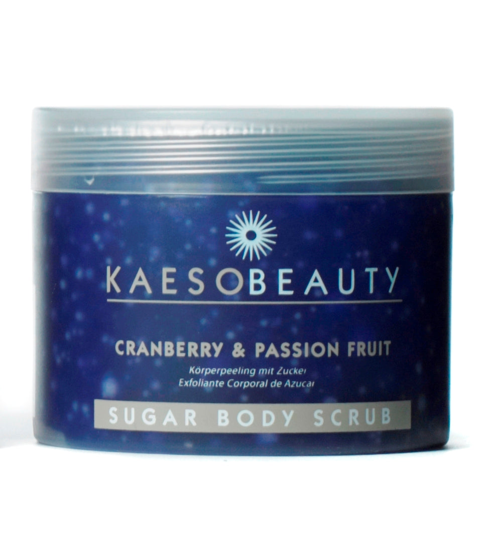 Kaeso Cranberry & Passion Fruit Sugar Body Scrub 450ml