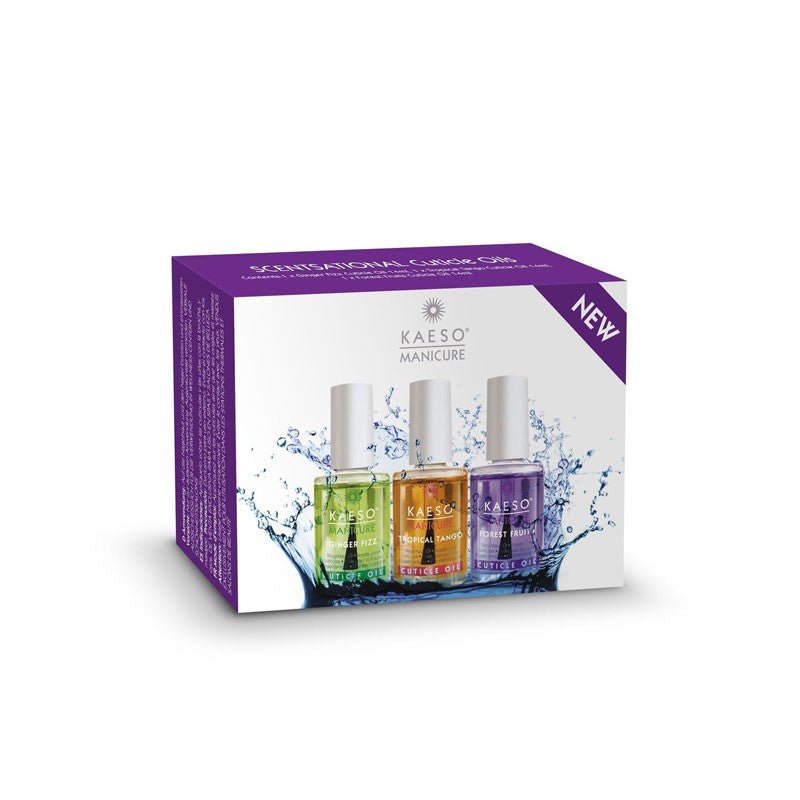 Kaeso Scentsational Cuticle Oil Collection 3x14ml - Cuticle Creams - SalonExpress