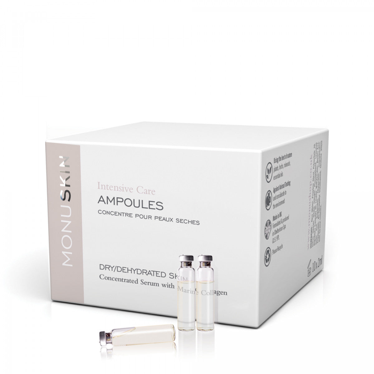 MONU Ampoules No. (Dry/Sensitive) Pack of 10