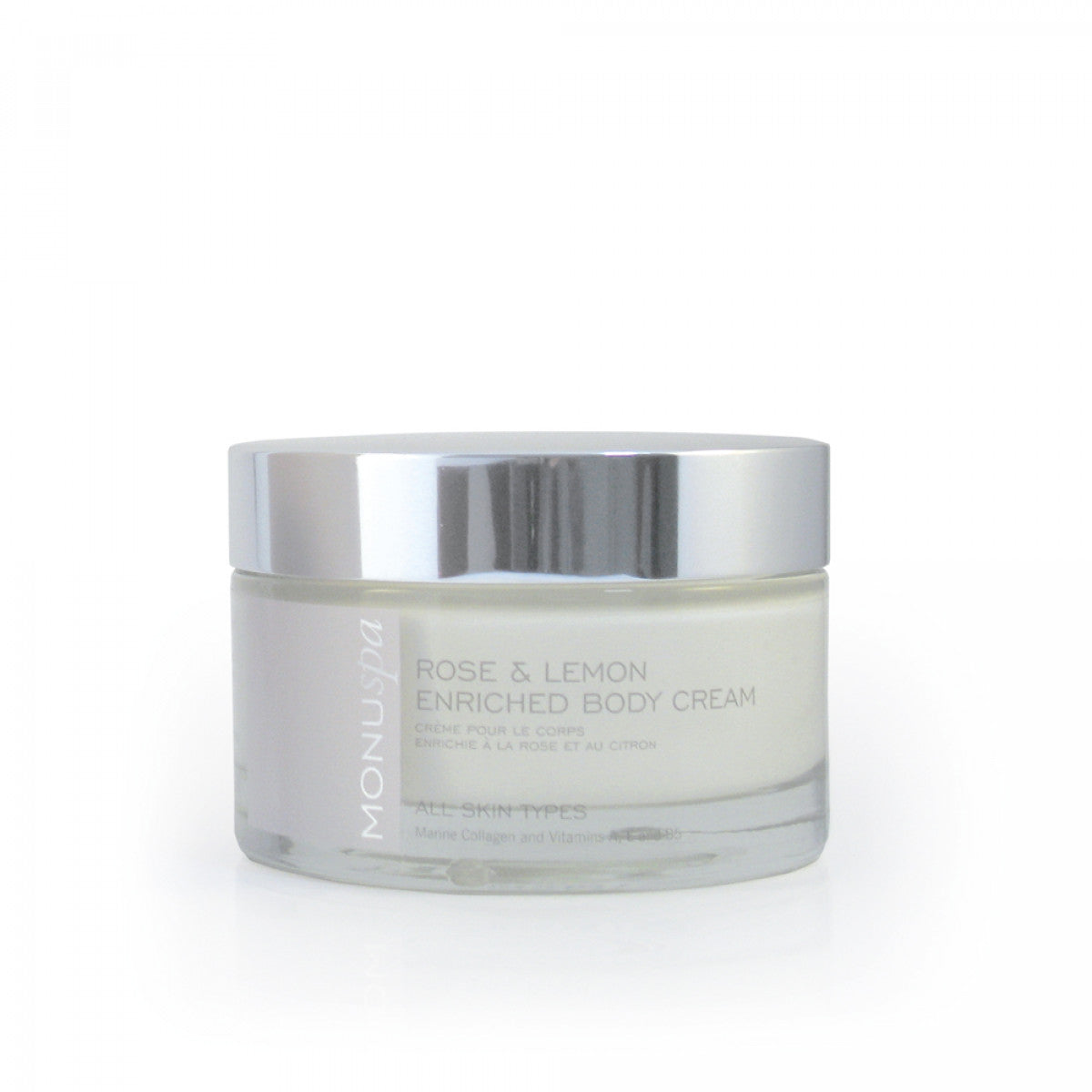 MONUSpa Rose & Lemon Enriched Body Cream 180ml