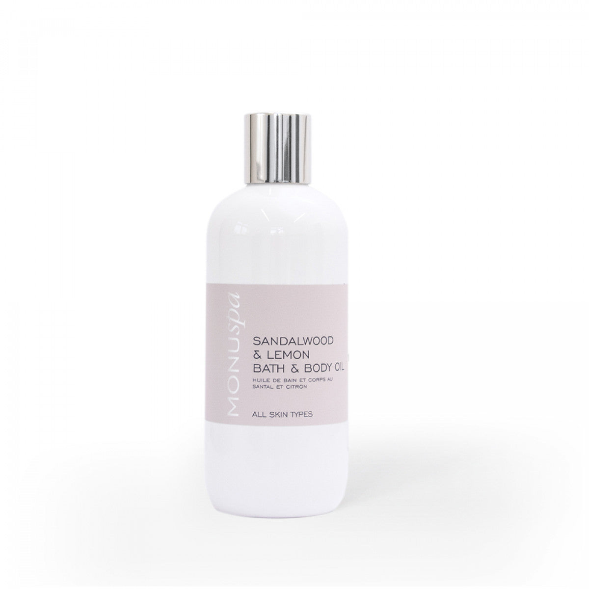 MONUSpa Sandalwood & Lemon Bath & Body Oil 300ml