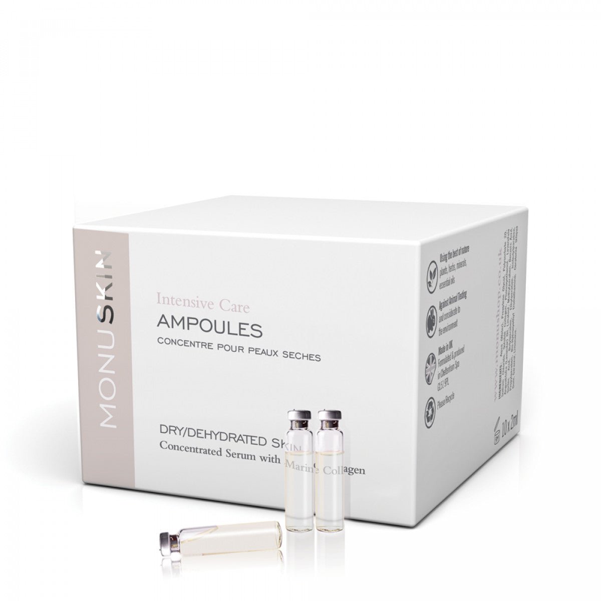 MONU Ampoules No. (Dry/Sensitive) Pack of 10 - Ampoules & Serums - SalonExpress