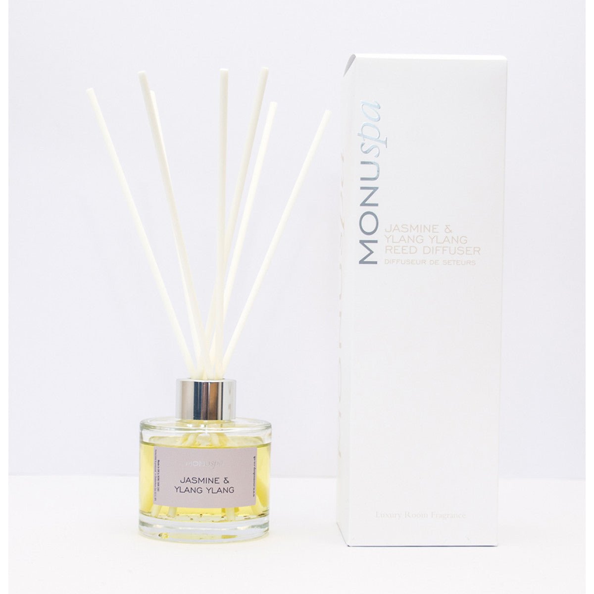 MONUSpa Rejuvenate Jasmine and Ylang Ylang Reed Diffuser - Moisturisers - SalonExpress